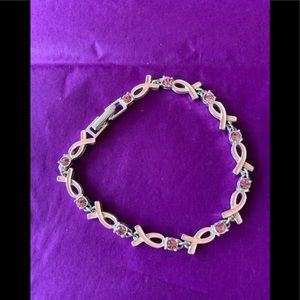 Avon Cancer Bracelet 7.5”